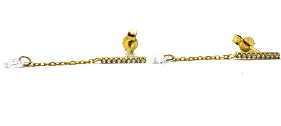 Orecchini Domar Donna Orecchini oro 9k in Oro Zircone OROR-499-280 - OROR-499-280